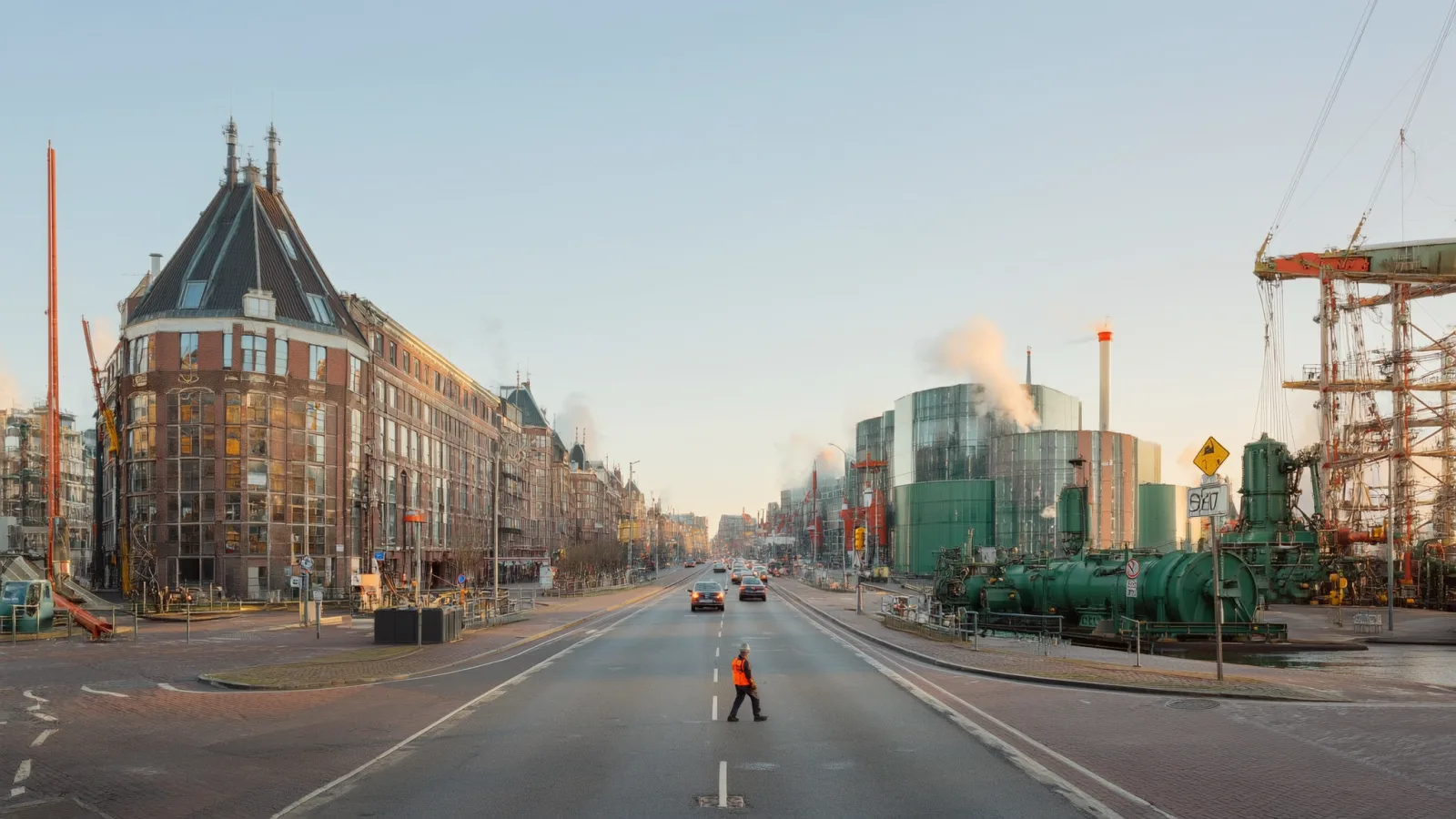 Netcongestie Rotterdam: fabriek draait op gasgenerator