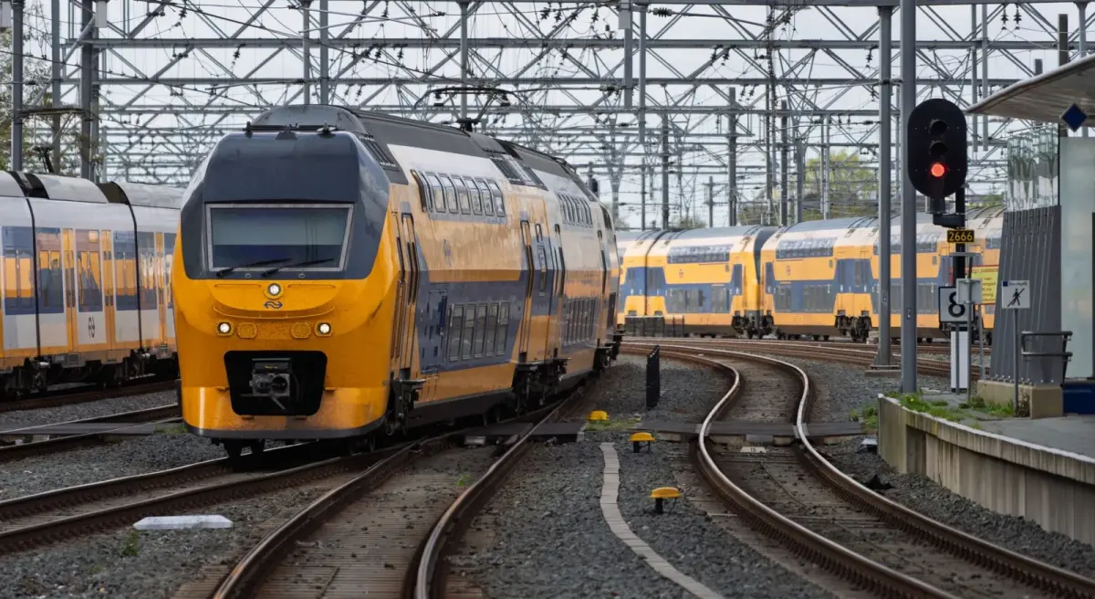 Stroomstoring Gouda trein Utrecht Rotterdam Den Haag